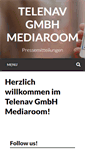 Mobile Screenshot of presse.skobbler.de
