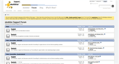 Desktop Screenshot of forum.skobbler.com
