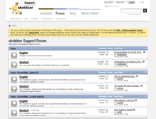 Tablet Screenshot of forum.skobbler.com